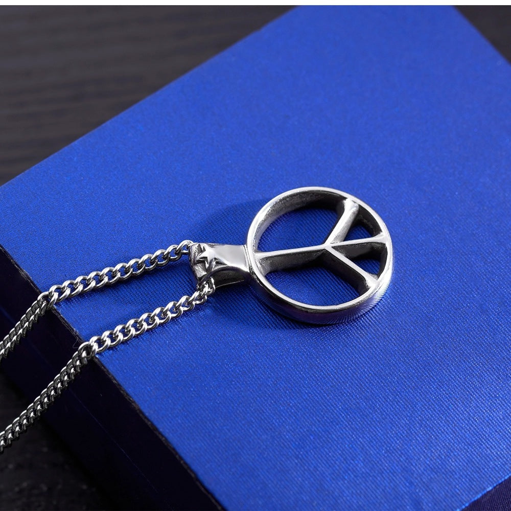 Peace Symbol Personality Cool Trendy Necklace And Pendant Accessories