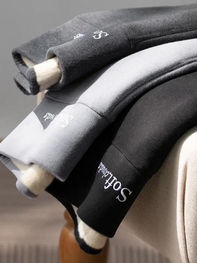 Plus Velvet Basics Skinny Solid Leggings