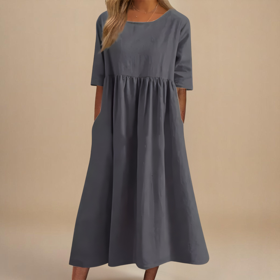 Liv™ | Flattering Cotton Dress
