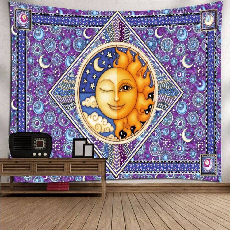 Hippie home furnishing cloth tapestry beach towel window curtain