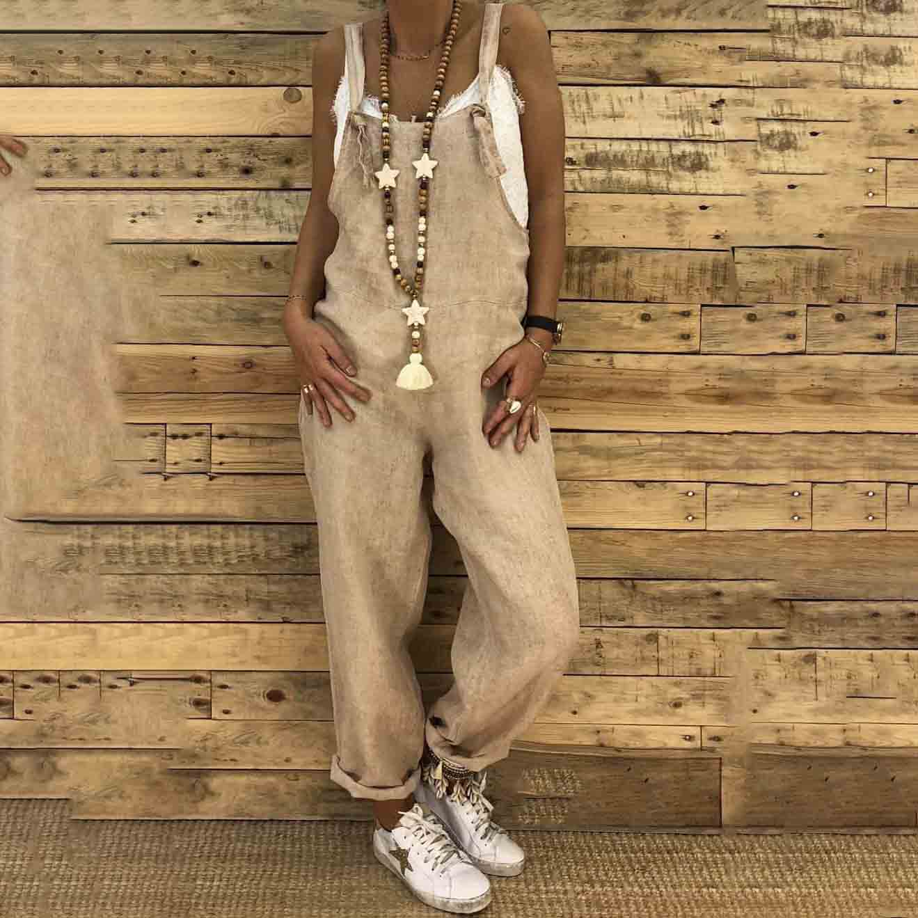 Women's Fashion Loose Casual Jumpsuit