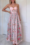 Elena – Romantic Sweetheart Maxi Dress