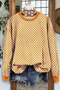 Tennessee Orange Pattern Print Sweatshirt