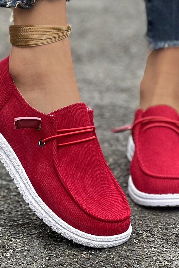 Casual Lace Up Loafers