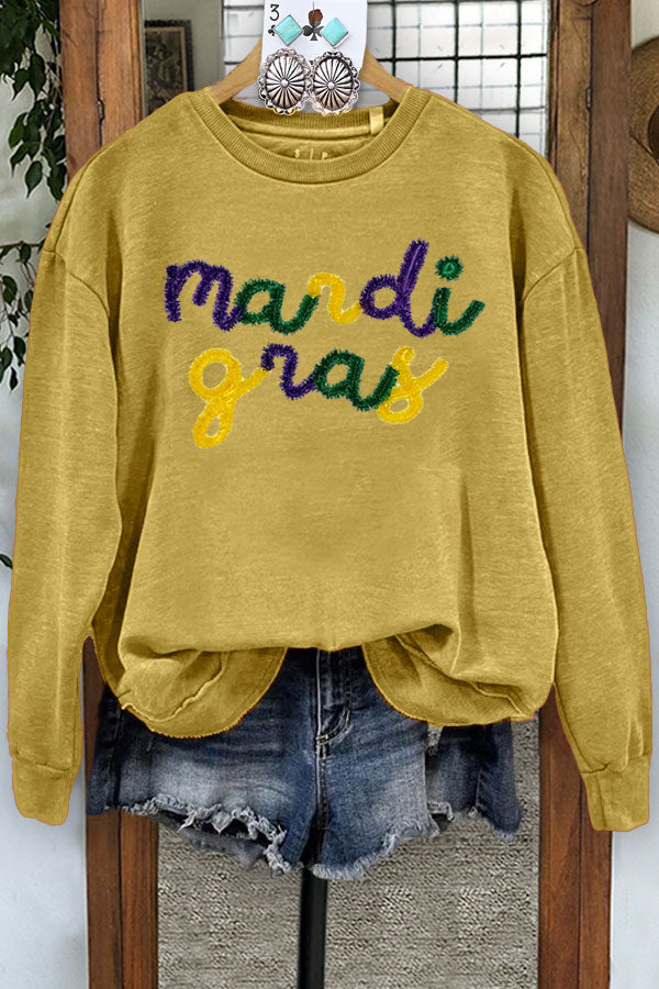 Mardi Gras Casual Sweatshirt